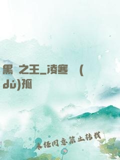 黑霧之王